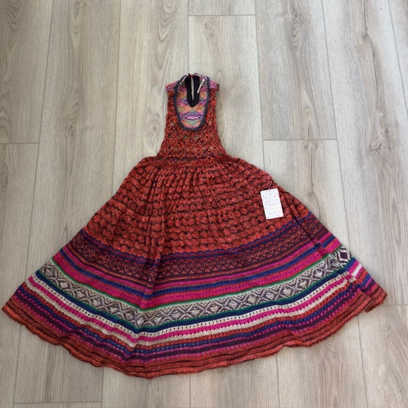 Free People Colorful Knit Garment 🔴🟠🟡 - Picture 3 of 14